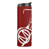 Thermische Tumbler Thermosbeker (Gedraaid links)