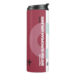 Thermische Tumbler – Travel Label geïnspireerd ont Thermosbeker