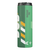 Thermische Tumbler – Travel Label geïnspireerd ont Thermosbeker (Achterkant)