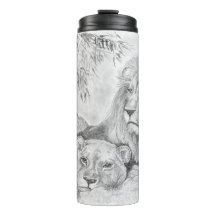 Thermische Tumbler uit de Lion-familie