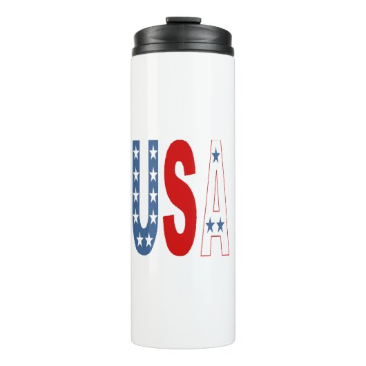 Thermische Tumbler USA Thermosbeker (Voorkant)
