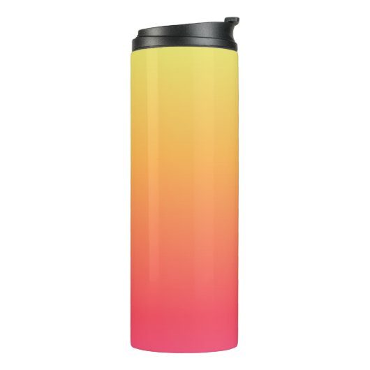 thermische tumbler van de Indische oranje Gift Spo Thermosbeker (Gedraaid links)