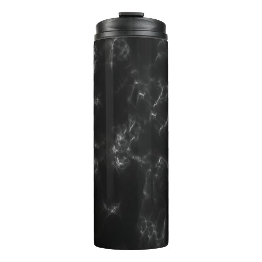THERMISCHE TUMBLER VAN ZWART MARMER THERMOSBEKER (Voorkant)