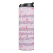Thermische Tumbler – Vlindertuin Thermosbeker (Gedraaid links)