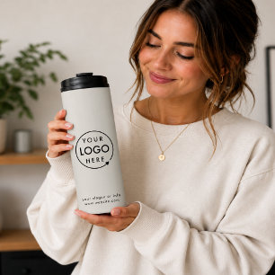 Thermische Tumbler   Zakelijk Logo 16oz Drinkbeker Thermosbeker