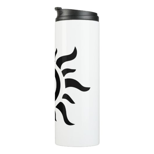 Thermische Tumbler - Zon Thermosbeker (Geroteerd rechts)