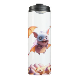 Thermische Tumblers - Schattige Halloween Kunst Thermosbeker