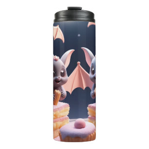 Thermische Tumblers - Zoete & Griezelen Vleermuis  Thermosbeker