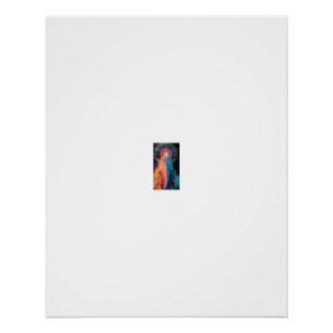 Thermische Visie Ganesha Regenboog Halo Perfect Poster