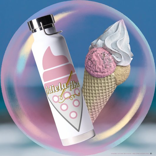 Thermische waterfles - onweerstaanbaar ijs