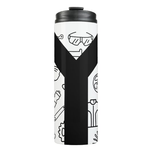 Thermische wielflesjes thermosbeker (Voorkant)