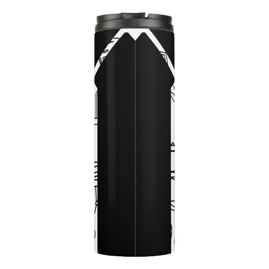 Thermische wielflesjes thermosbeker (Achterkant)