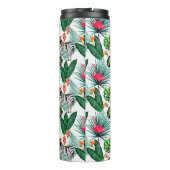 thermische zebra- en flamingos-tumbler thermosbeker (Achterkant)