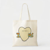 Thermo I Love Me Bubble Design Tote Bag (Voorkant)