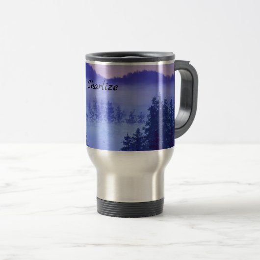 Thermo mug reisbeker (Voorkant rechts)