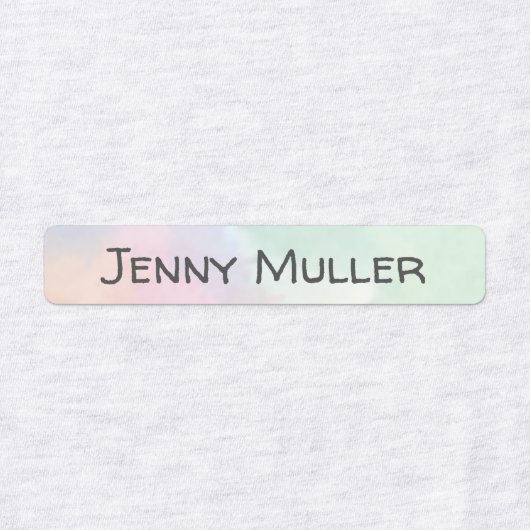 Thermocolapatielabels Minimalistisch Labels (Design 2)