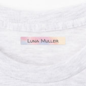 Thermocolapatielabels Minimalistisch Labels (Aangebracht)