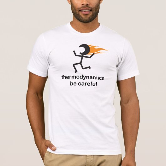 Thermodynamica T-shirt (Voorkant)
