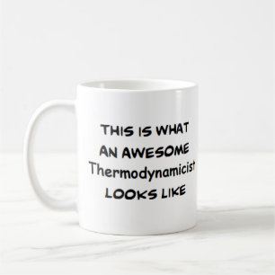 thermodynamicus, geweldig koffiemok