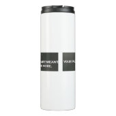 Thermofles voor onderweg thermosbeker (Achterkant)