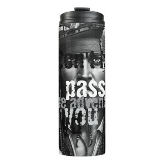 Thermokop met street art ontwerp thermosbeker