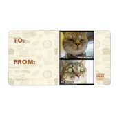 thermometer etiket (Voorkant)