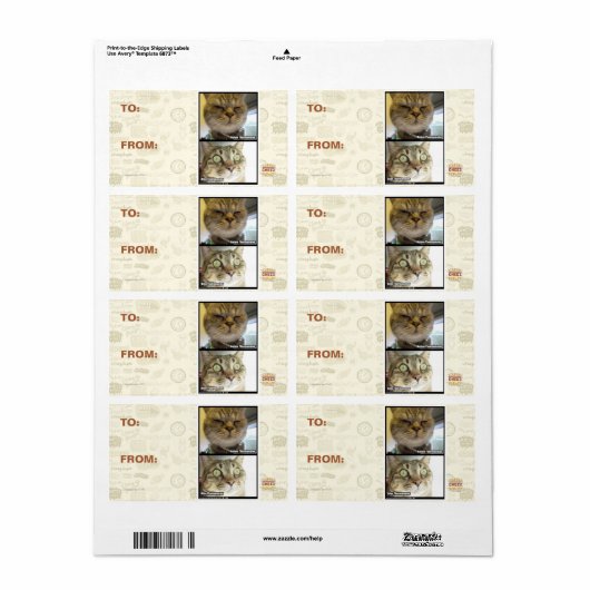 thermometer etiket (Full Sheet)