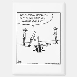 Thermometer Murder 1st or 2nd degree Magneet