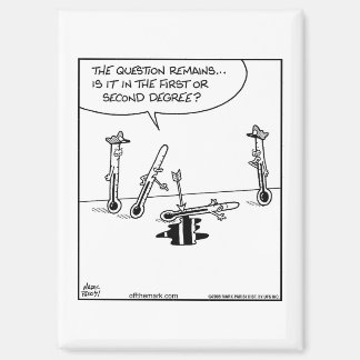 Thermometer Murder 1st or 2nd degree Magneet