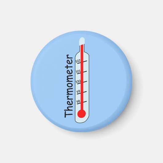 Thermometer Patiënt Controleer Temperatuur Ziekenh Magneet (Voorkant)