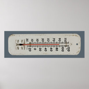 thermometer poster