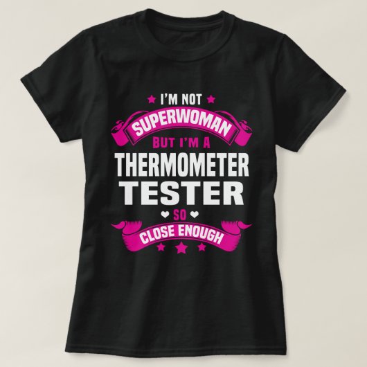 thermometermeter t-shirt (Design voorkant)