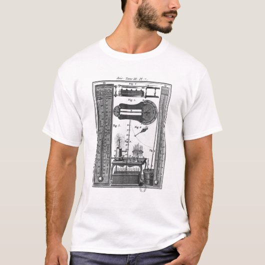 thermometers en pyrometers t-shirt (Voorkant)