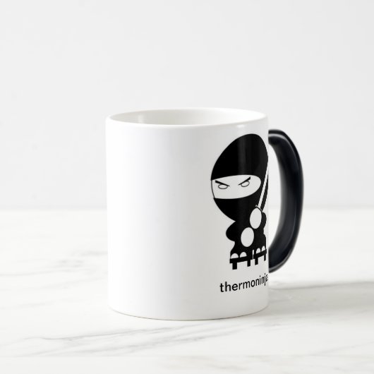 thermoninja magische mok (Voorkant rechts)