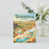 Thermopolis USA Briefkaart (Staand voorkant)