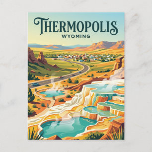 Thermopolis USA Briefkaart