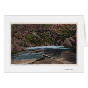 Thermopolis, WY - Big Horn Hot Springs Uitzicht