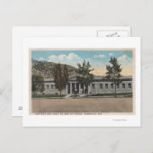 Thermopolis, WY - Uitzicht van Big Horn Bath House Briefkaart (Voorkant / Achterkant)