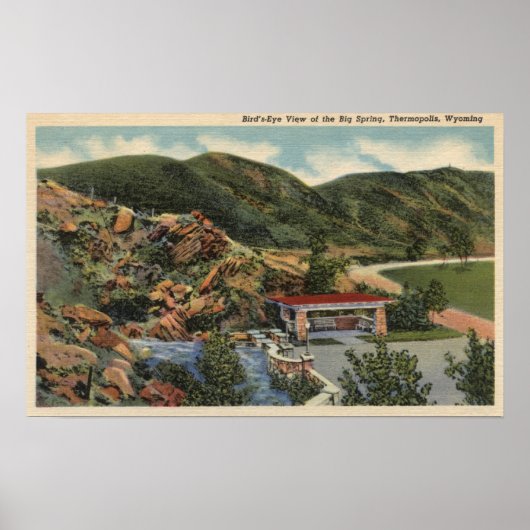 Thermopolis, Wyoming Poster (Voorkant)