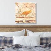 thermopolium met fenix en inscriptie canvas afdruk (Insitu (Slaapkamer))