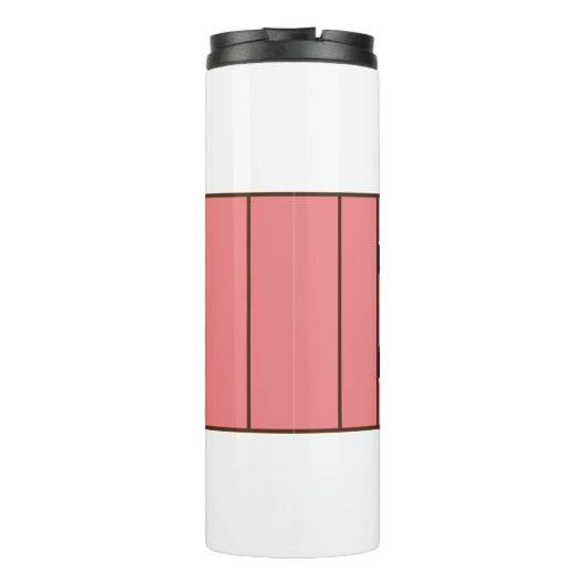Thermos (2Peach LED S.C.C.) RFPMD-ontwerpen ©️2023 Thermosbeker (Achterkant)