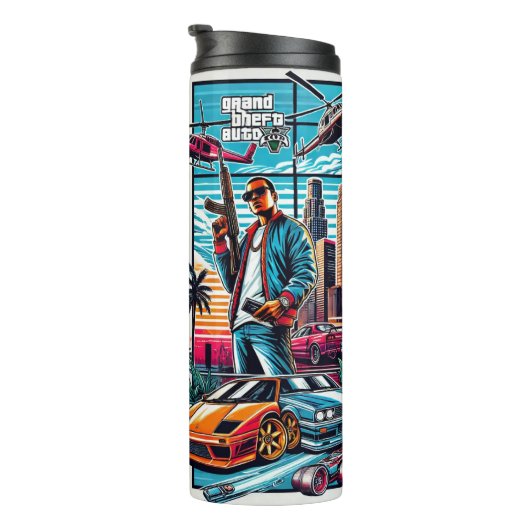 Thermosbecher Thermosbeker (Geroteerd rechts)