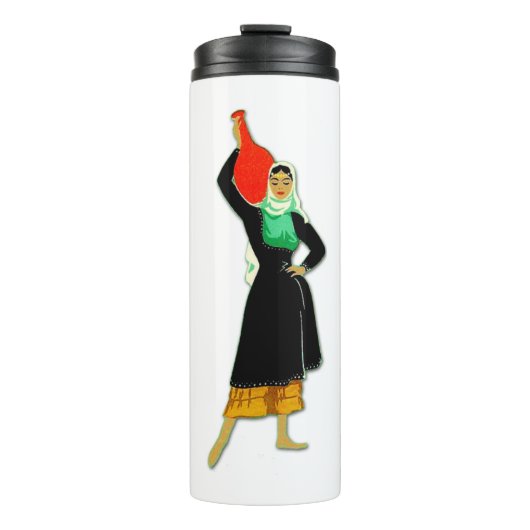 Thermoskan meisje thermosbeker (Voorkant)