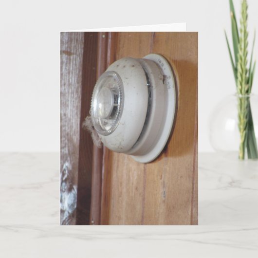 "Thermostaat Gebruikt" Beterschapkaart Kaart (Voorkant)