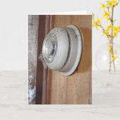 "Thermostaat kapot" Beterschap Kaart (Gele Bloem)