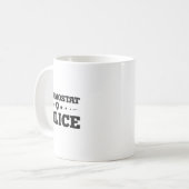 Thermostaat Police Fun Pap geeft vaderdag Koffiemok (Voorkant links)