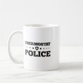Thermostaat Police Fun Pap geeft vaderdag Koffiemok (Links)