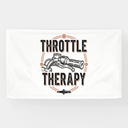 Thermotherapie Motorfiets Grip Spandoek (Horizontaal)