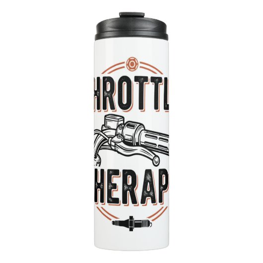 Thermotherapie Motorfiets Grip Thermosbeker (Voorkant)