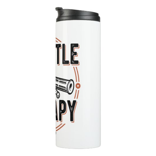 Thermotherapie Motorfiets Grip Thermosbeker (Geroteerd rechts)